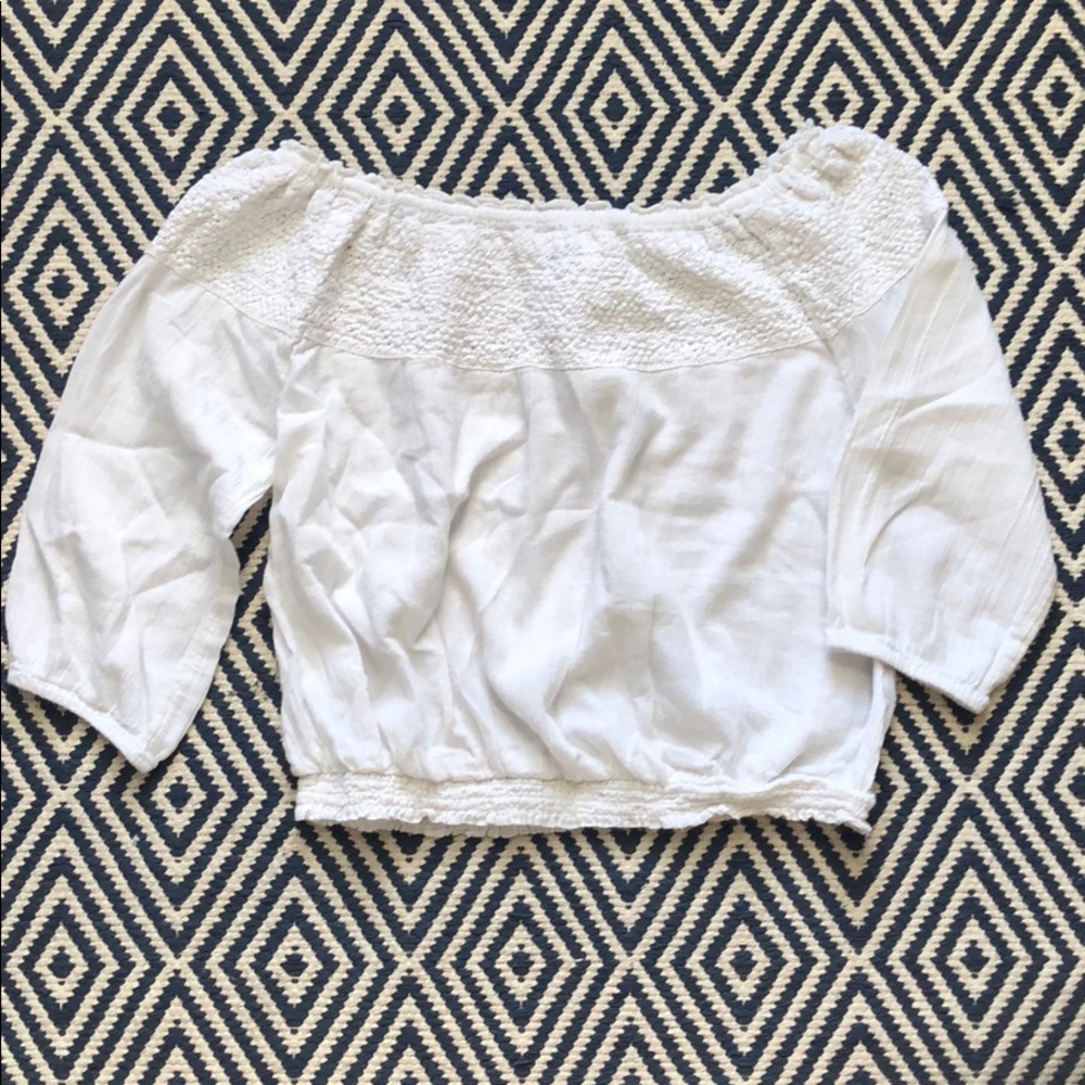off-the-shoulder top